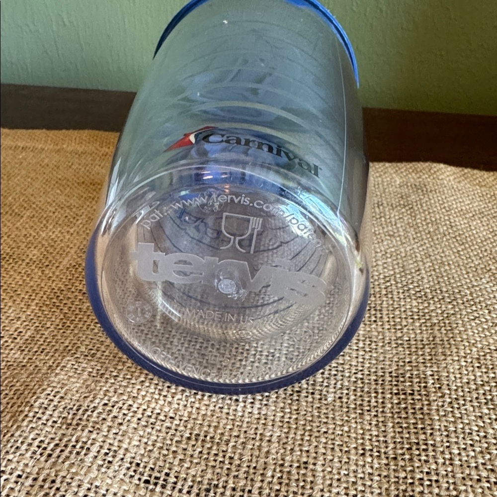 Tervis Blue Iguana Tequila Bar Carnival Cruise 16 oz Insulated Tumbler - Picture 4 of 11